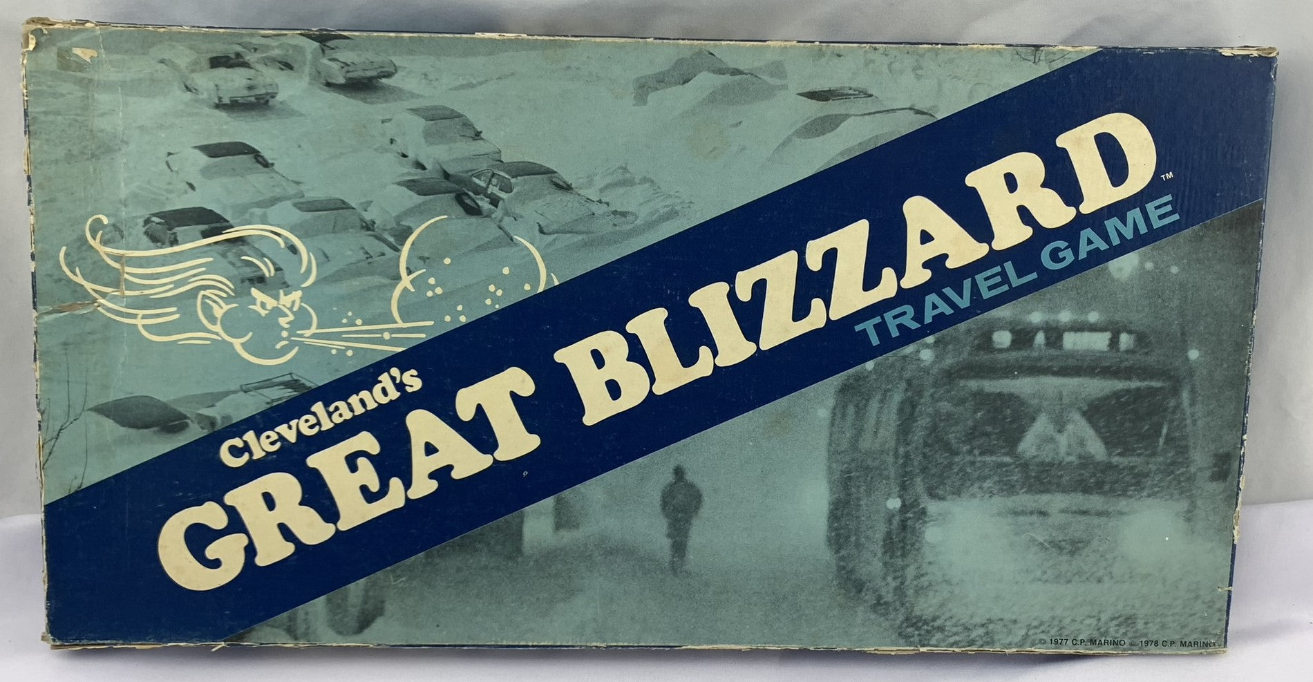 Cleveland's Great Blizzard of '77 Travel Game - 1977 - Good Condition