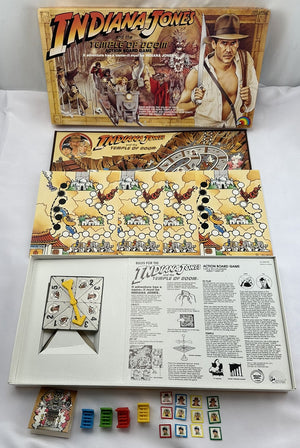 Indiana Jones and the Temple of Doom Board Game - 1984 - LJN Toys - Great Condition