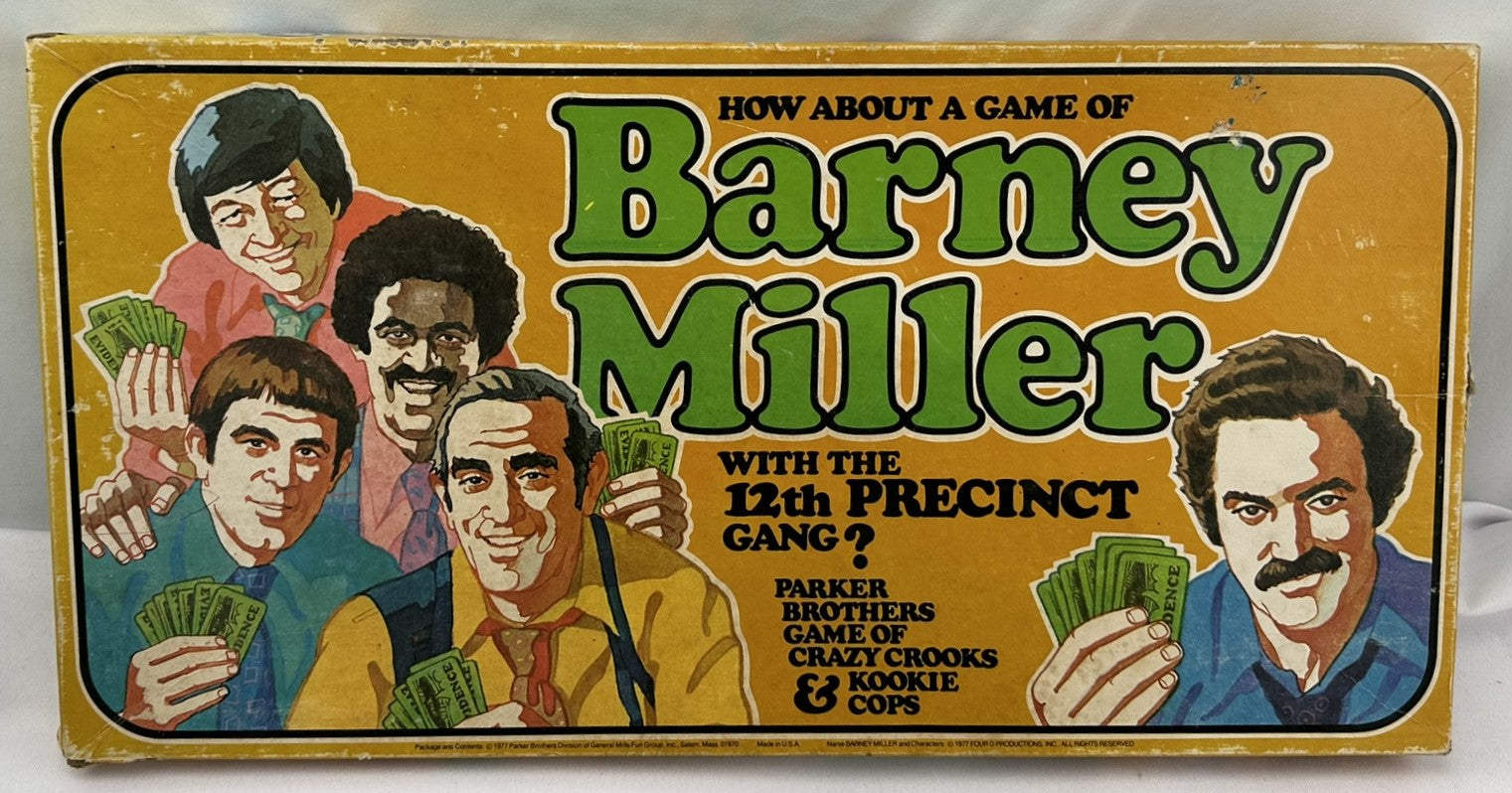 Barney Miller Game - 1977 - Parker Brothers - Good Condition