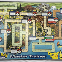 Pokemon Master Trainer Game - 2001 - Milton Bradley - Good Condition