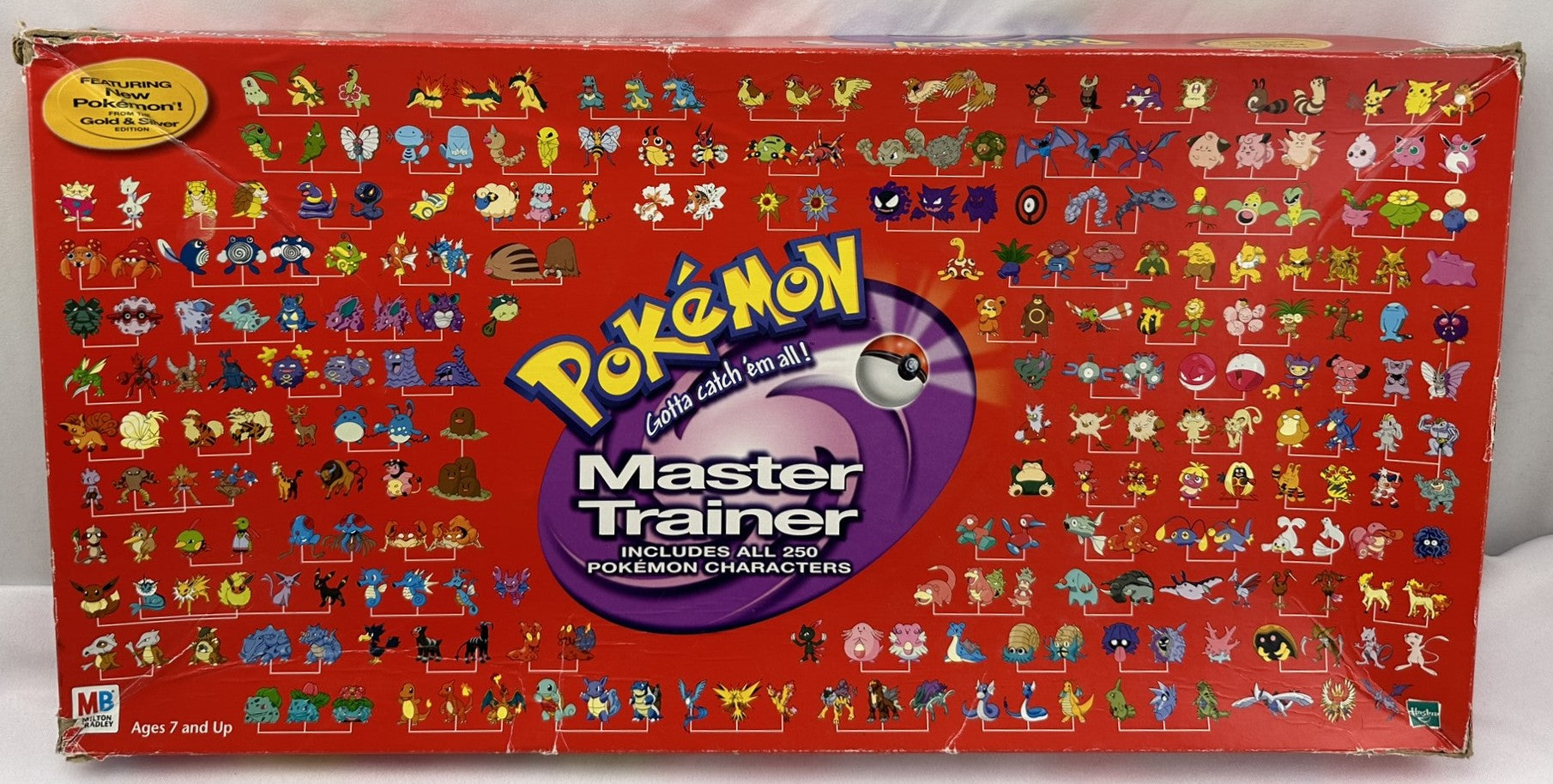 Pokemon Master Trainer Game - 2001 - Milton Bradley - Good Condition