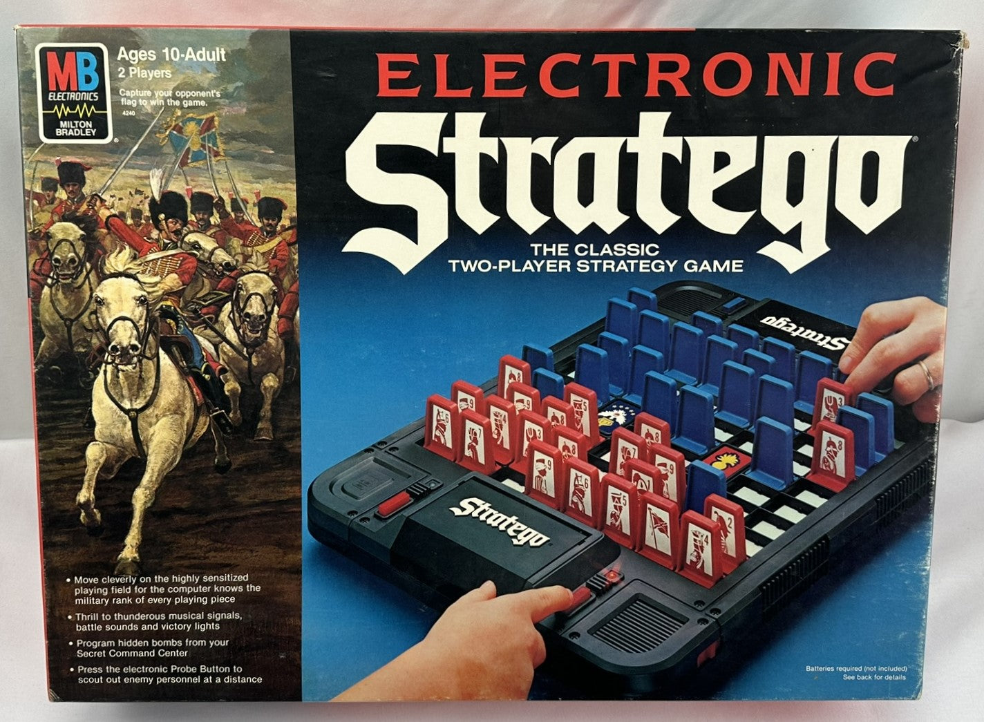 Electronic Stratego Game - 1982 - Milton Bradley - Great Condition