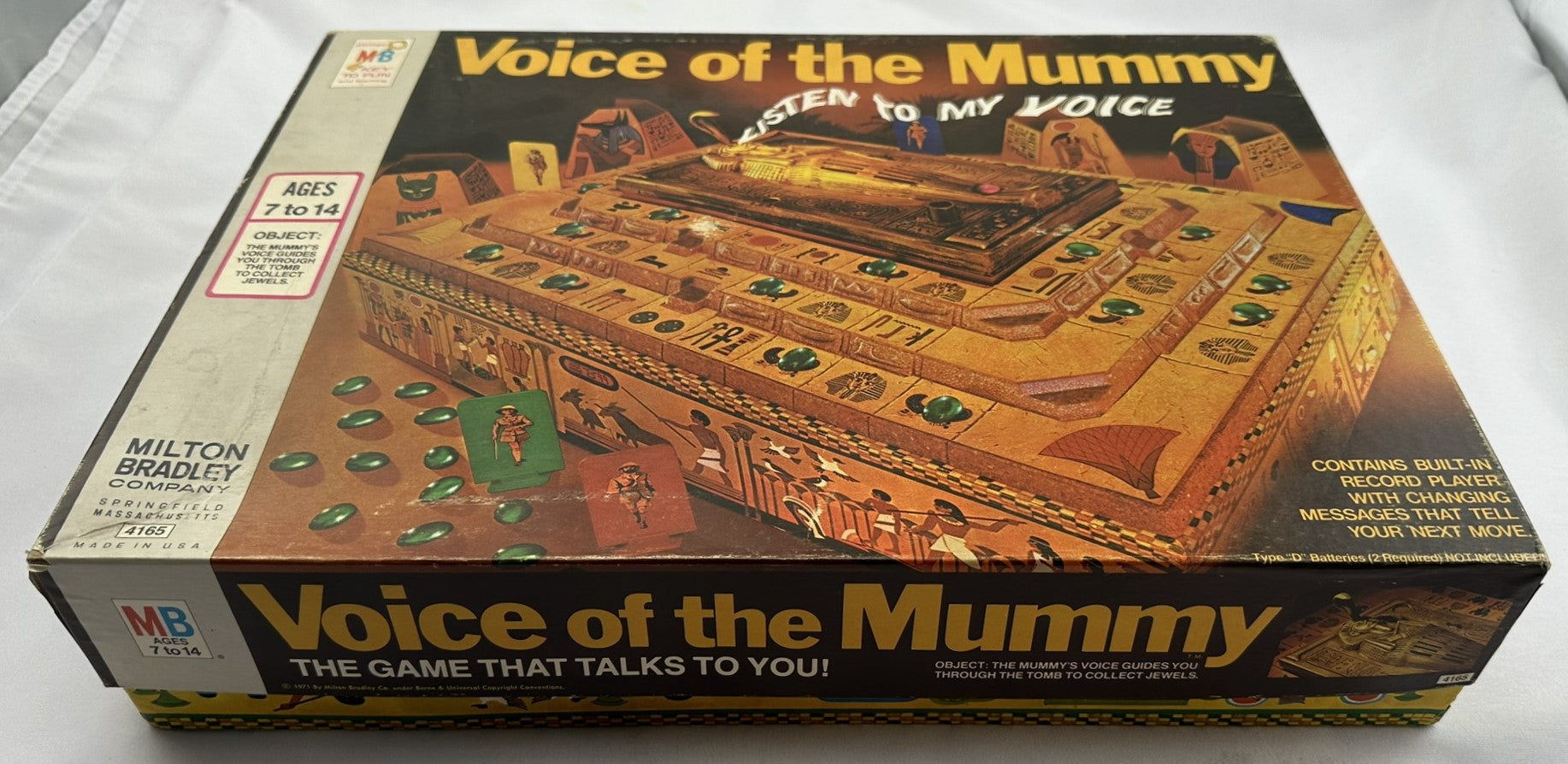 Voice of the Mummy Game - 1971 - Milton Bradley - Great Condition