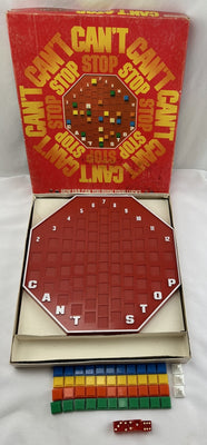 Can't Stop Game - 1980 - Parker Brothers - Good Condition