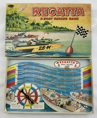 Regatta Board Game - 1958 - Whitman - Good Condition