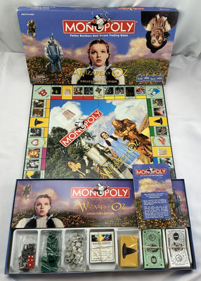 Wizard of Oz Monopoly Game - 1998 - USAopoly - Great Condition