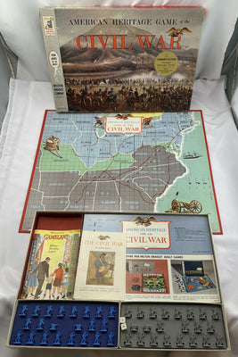 Battle Cry Civil War Game - 1961 - Milton Bradley - Great Condition