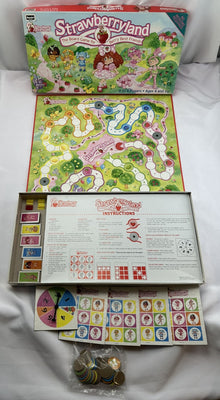 Strawberry Shortcake Strawberryland Game - 1992 - RoseArt - Great Condition