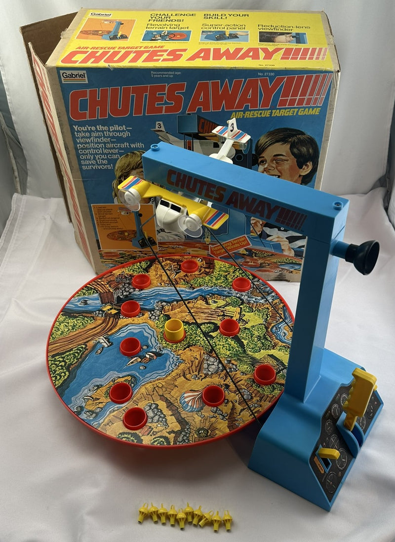 Vintage Target hot Game Chutes Away!!! Air Rescue Target Game by Gabriel #27330