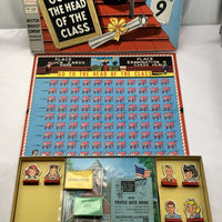 Go To The Head Of The Class Game 9th Edition - 1965 - Milton Bradley - Good Condition