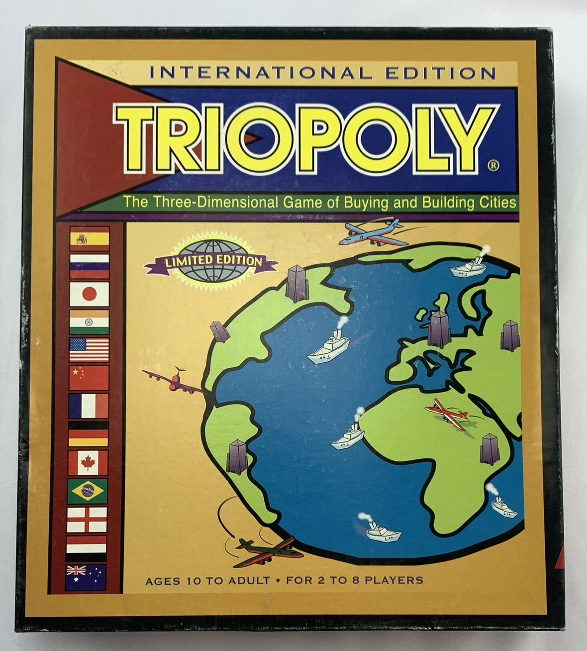 Triopoly Board Game - Reveal Entertainment - New Old Stock