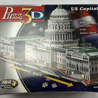 Puzz 3D US Capitol - 1996 - Wrebbit - New/Sealed