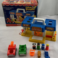 1986 Fisher Price Little People Little Mart #2580 - Complete - 1986 - Great Condition