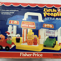 1986 Fisher Price Little People Little Mart #2580 - Complete - 1986 - Great Condition