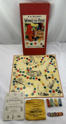 Winnie the Pooh Game - 1933 - Parker Brothers - Great Condition