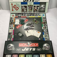 Jets Collectors Monopoly Game - 2004 - USAopoly - Great Condition