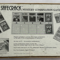 Safecrack Game - 1982 - Selchow & Righter - Good Condition