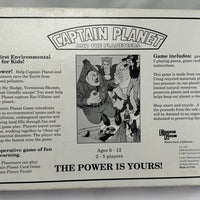 Captain Planet and the Planeteers - 1991 - University Games - Great Condition