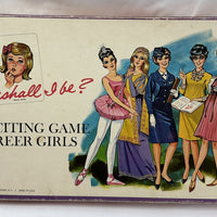 What Shall I Be? The Exciting Career Game for Girls - 1966 - Selchow & Righter - Good Condition