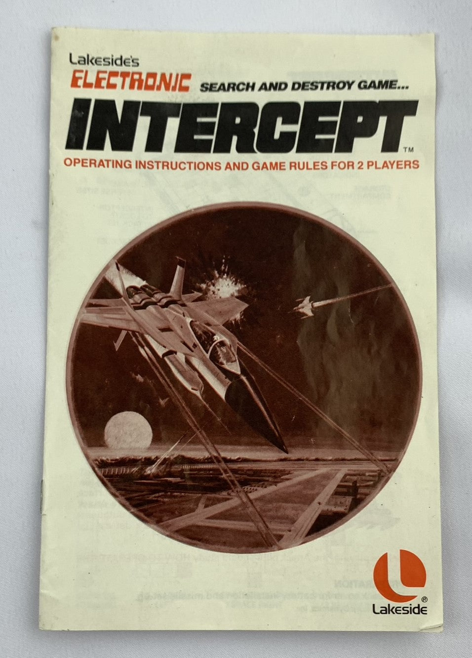 Intercept: The Electronic Search and Destroy Game - 1978 - Lakeside - Great Condition