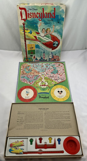 Disneyland Game - 1965 - Whitman - Very Good Condition