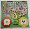 Disneyland Game - 1965 - Whitman - Very Good Condition