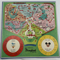 Disneyland Game - 1965 - Whitman - Very Good Condition