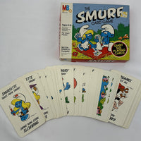 The Smurf Card Game - 1982 - Milton Bradley - Good Condition