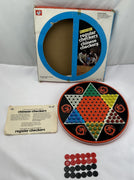 2 in 1 Chinese Checkers and Checkers - Ohio Art - Great Condition