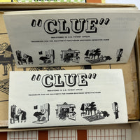 Clue Game - 1956 - Parker Brothers - Good Condition