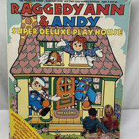 Raggedy Ann & Andy Colorforms Super Deluxe Play House - 1988 - Very Good Condition