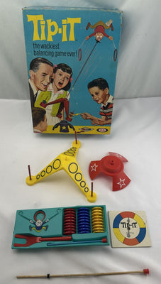 Tip It Game - 1965 - Ideal - Very Good Condition