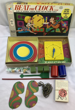 Beat the Clock Game - 1969 - Milton Bradley - Great Condition