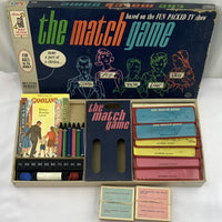 The Match Game - 1963 - Milton Bradley - Great Condition