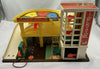 Fisher Price Little People Action Garage - 1970 - Great Condition