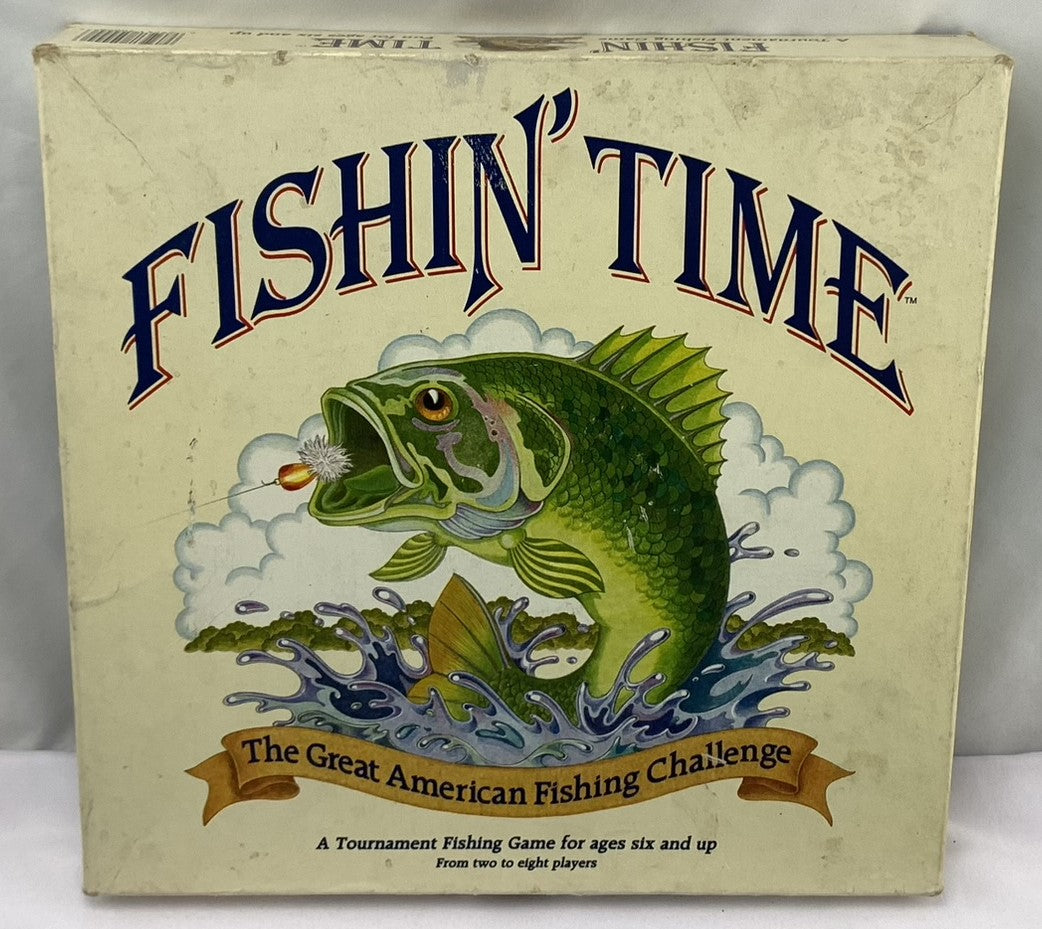 Fishin' Time Board Game - 1986 - Distinctive Games - Great Condition