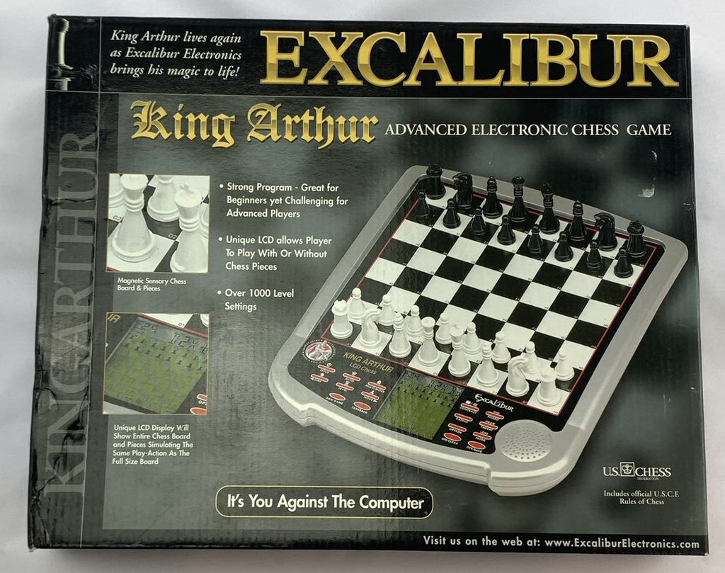 Vintage Excalibur King Master Electronic Chess Game 911E FAO