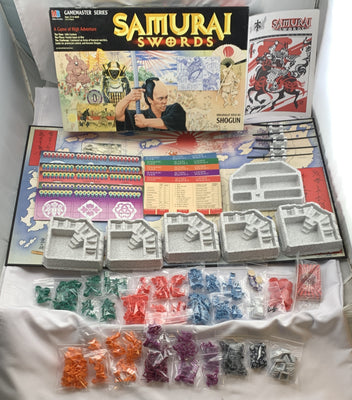 Samurai Swords Game (Shogun) - 1986 - Milton Bradley - Great Condition