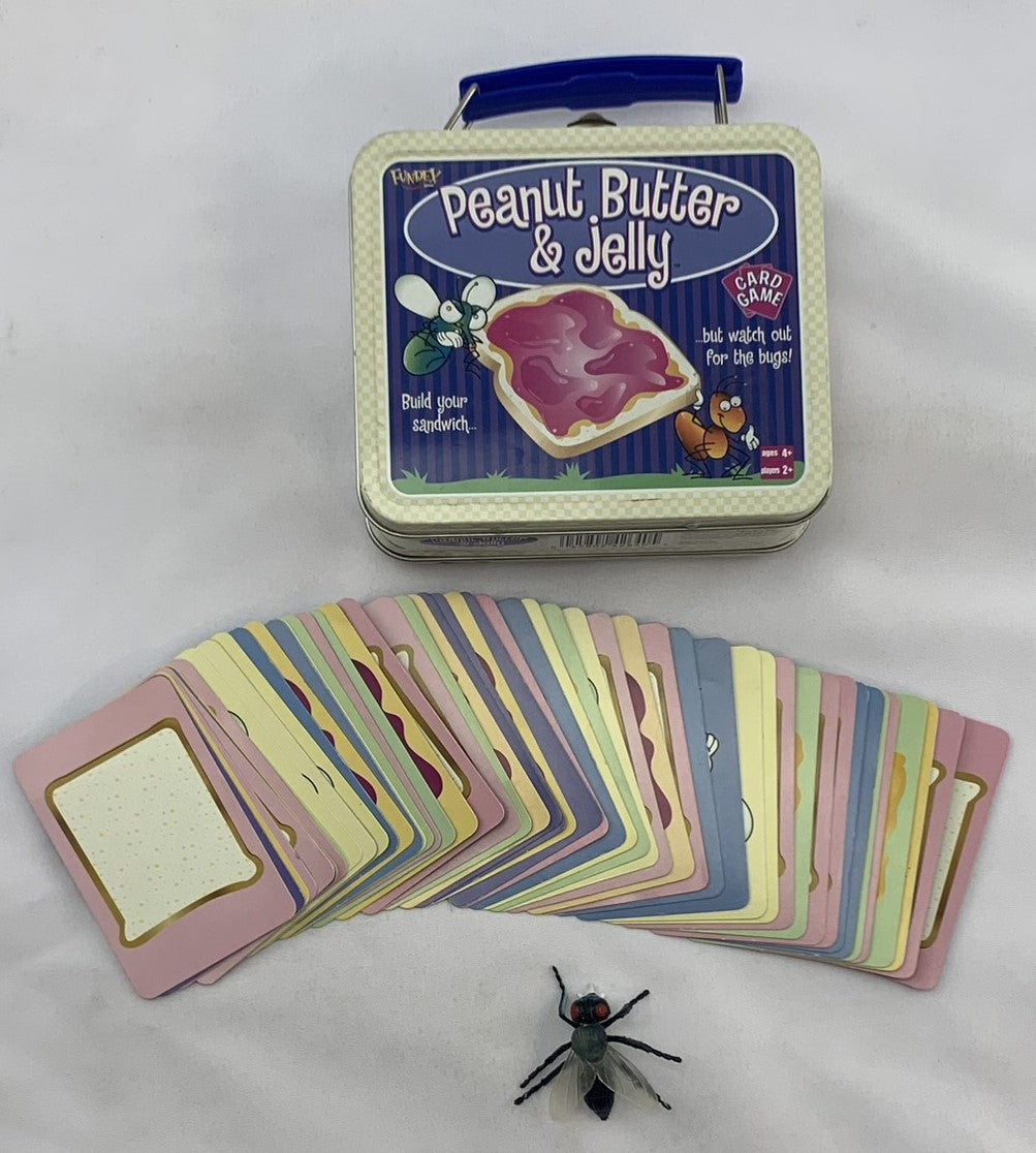 Peanut Butter & Jelly Card Game - 2003 - Fundex - Great Condition