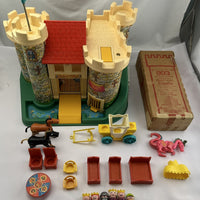 1973 Fisher Price Little People Play Family Castle #993 - 1971 - Great Condition