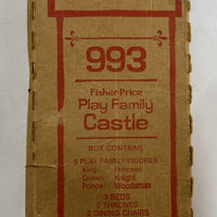 1973 Fisher Price Little People Play Family Castle #993 - 1971 - Great Condition