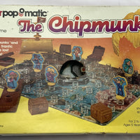 Chipmunks Super Popomatic 3-D Trouble Action Game - 1984 - Ideal - Very Good Condition