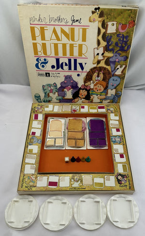 Peanut Butter & Jelly Game - 1971 - Parker Brothers - Very Good Condition