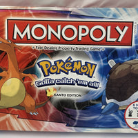 Pokemon Monopoly Game Kanto Edition - 2014 - USAopoly - Great Condition