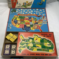 Game of the States - 1956 - Milton Bradley - Good Condition