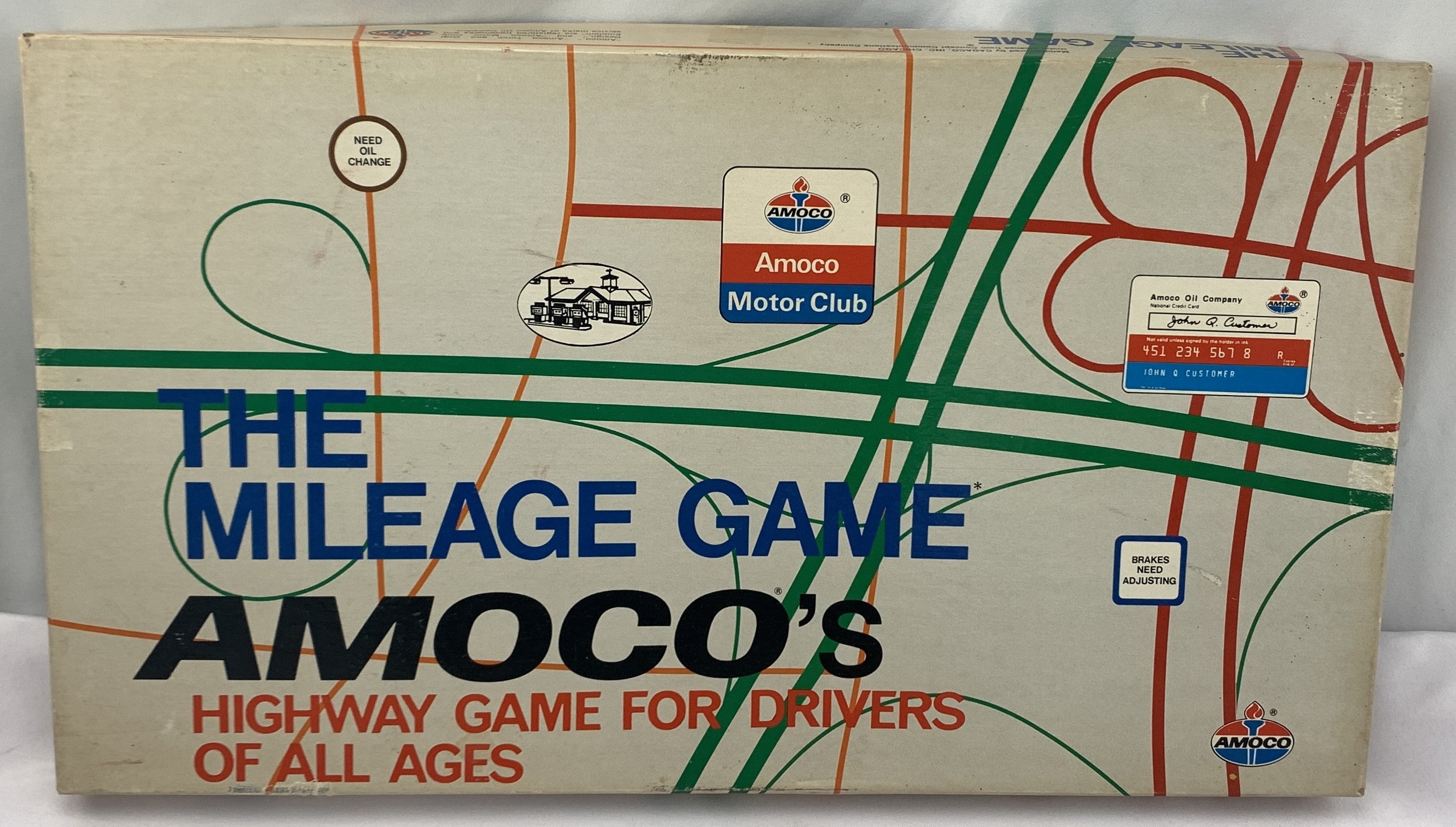 The Mileage Game - 1976 - Cadaco - Great Condition