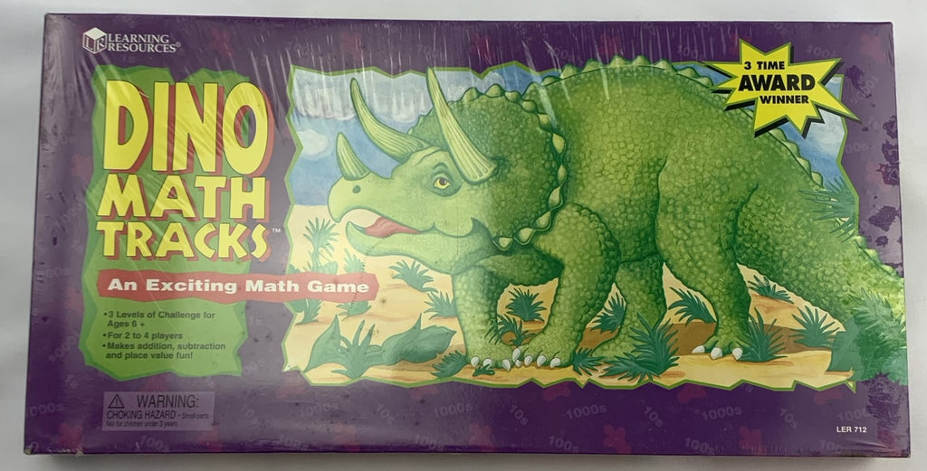 Dino Math Tracks - New/Sealed