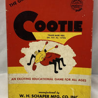 Cootie Game - 1949 - Schaper - Great Condition