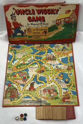 Uncle Wiggily Game - 1949 - Parker Brothers - Good Condition