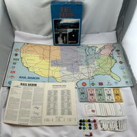 Rail Baron Game - 1977 - Avalon Hill - Great Condition